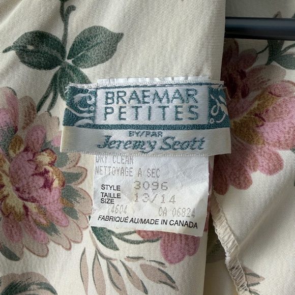 Empire Waist Vintage Dress Maternity and Bump Friendly - Picture 2 of 11